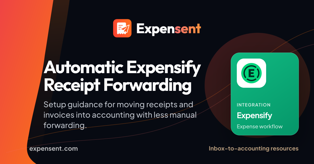 Email Receipts to Expensify | Expensent