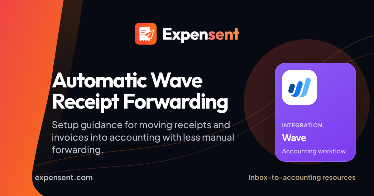 Wave Receipt Forwarding Workflow Guide | Expensent